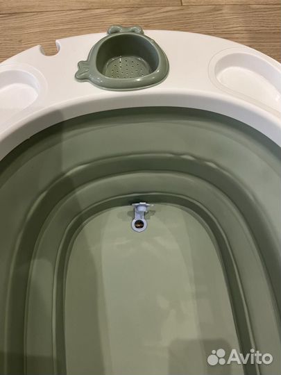 Ванночка для купания новорожденных складная