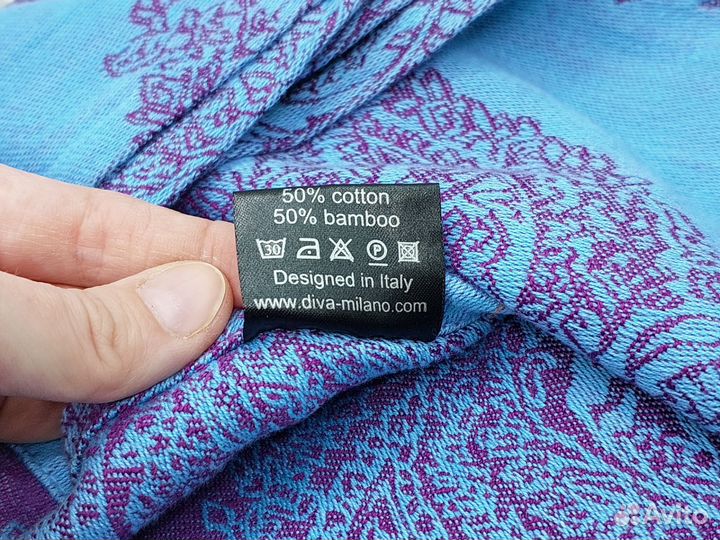 Слинг на кольцах diva шарфовый как новый