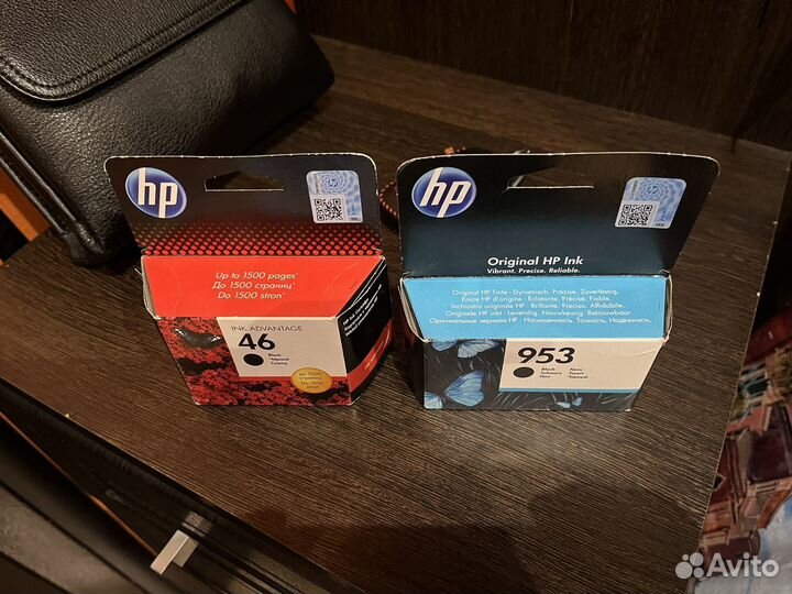 Картриджи струйные hp