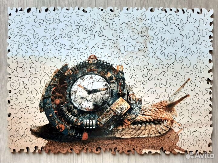 Уникальный деревянный пазл