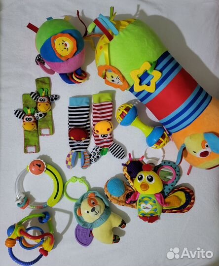 Игрушки развивающие (до года)