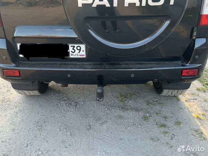 Бампер на УАЗ патриот с 2015 г.в