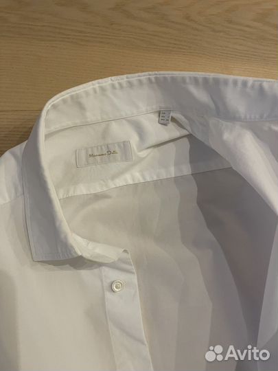 Рубашка новая, белая Massimo Dutti (S)