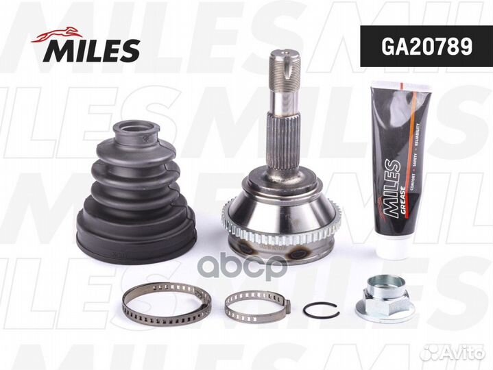 Шрус fiat ducato 2.3JTD 06- нар. +ABS R15 GA207