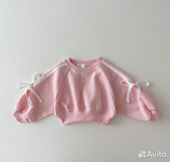 Спортивный костюм с бантиками 90-104 размеры