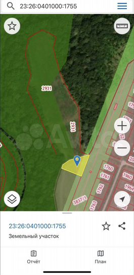 Участок 1,87 га (СНТ, ДНП)