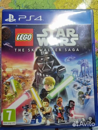 Диски для ps4 lego star wars the skywalker saga