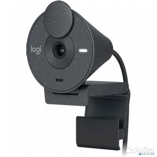 Веб-камера/ Logitech Brio 300 Full HD webcam - gra