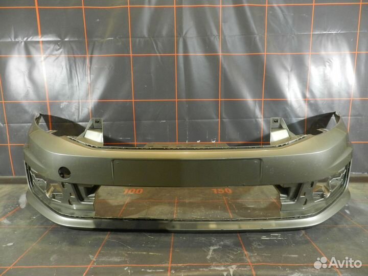 Бампер передний - Volkswagen Polo 5 (2014-20гг)