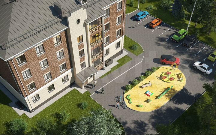 1-к. квартира, 32,8 м², 3/4 эт.