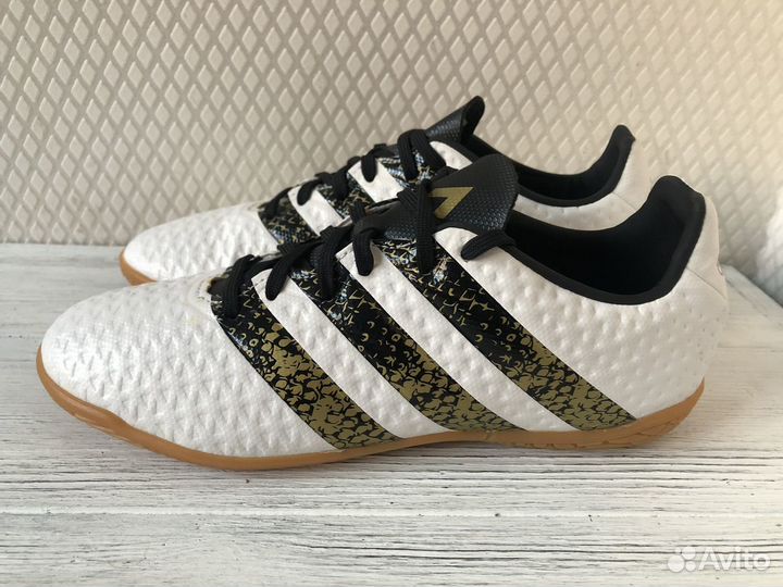 Новые детские футзалки Adidas ACE 16.4 IN US 4,5