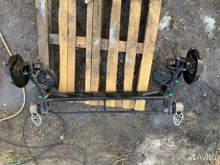 Балка задняя volkswagen passat b 5+