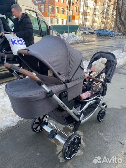 Коляска ABC-Design Zoom для двойни или погодок