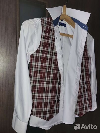 Рубашка,безрукавка