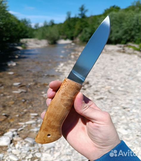 Нож охотничий ручной работы