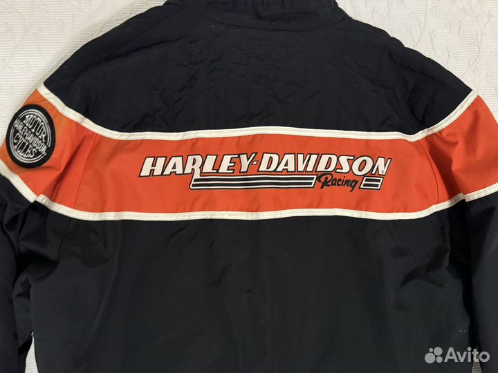 Мотокуртка ветровка поддевок harley davidson