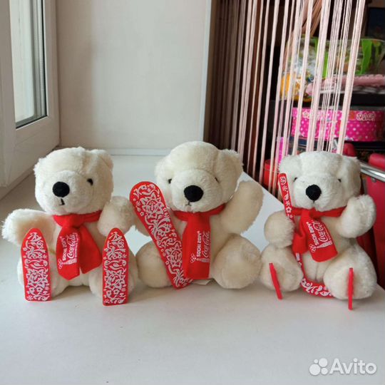 Коллекция мишек Кока-Кола