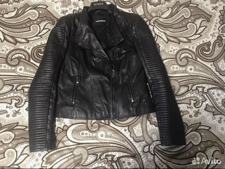 Кожаная куртка La reine blanche