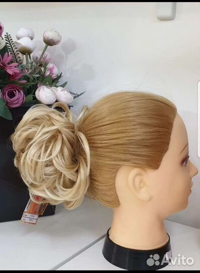 Волосы на резинке