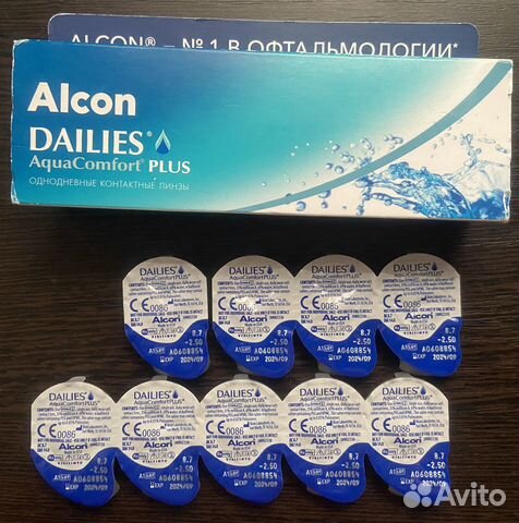Линзы контактные Alcon -2,50