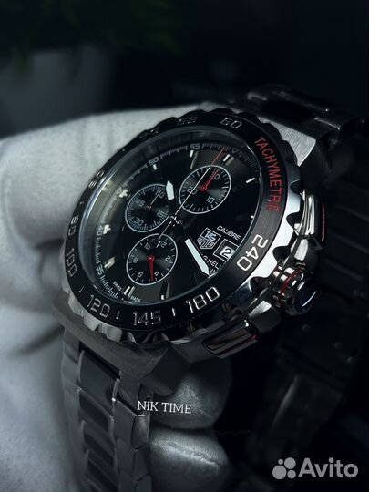 Красивые мужские часы Tag Heuer (Япония Seiko)