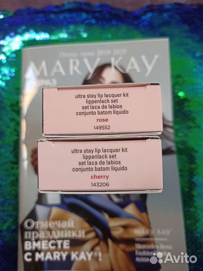 Лак для губ Мэри Кей (роза)