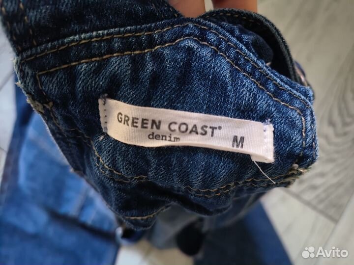 Джинсовый комбинезон green coast