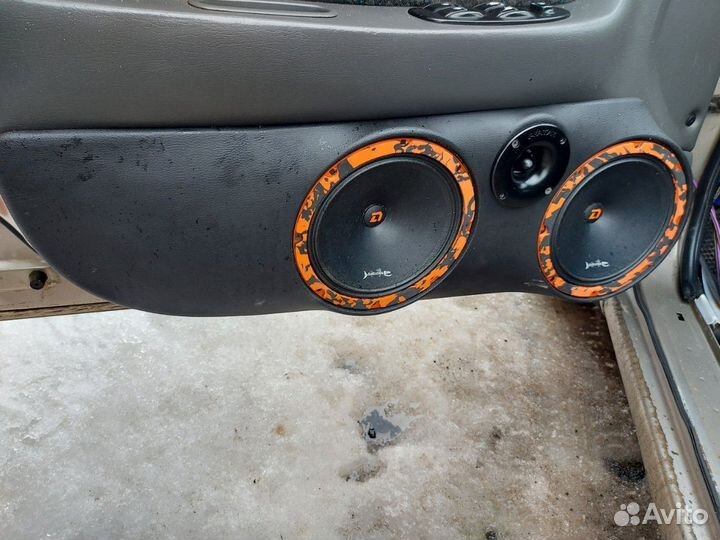 Подиумы Kia Spectra 20+16+Рупор