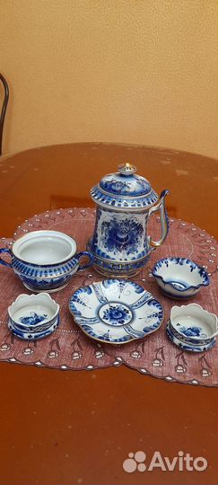 Посуда Гжель (разная)