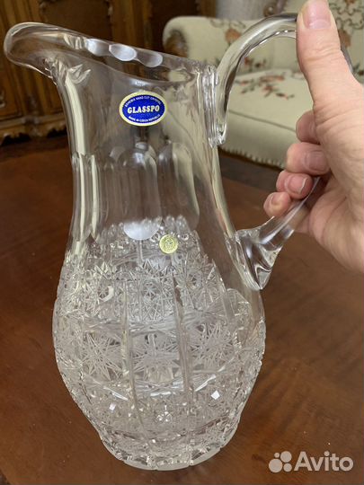 Графин и стаканы Чехия