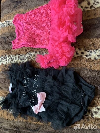 Боди для фотосессии на девочку 68-74 см