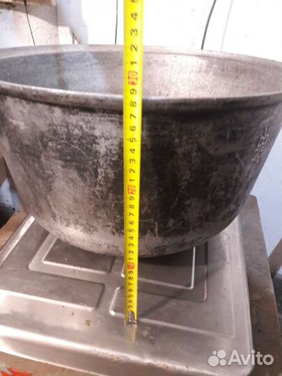 Казан котел котелок.алюминиевый 25 л