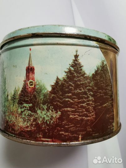 Жестяная коробка СССР