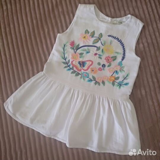 Летнее платье для девочки 92
