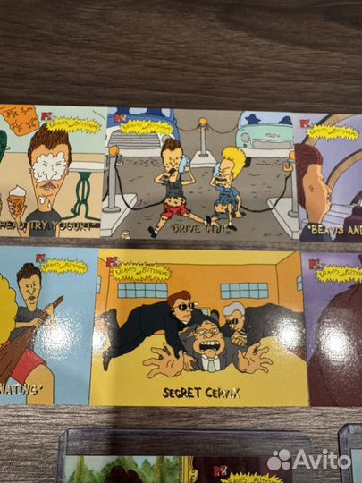 Коллекционные карточки Beavis and Butt-head