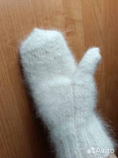 Варежки из собачьей шерсти