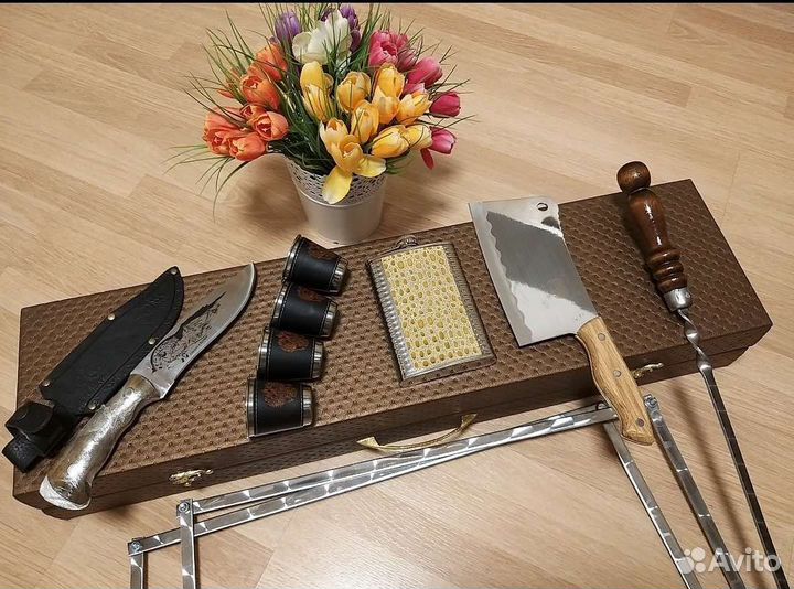 Шампура в чемоданчике / подарок другу