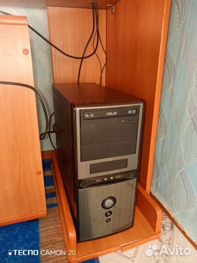 Монитор Acer. пк, клавиатура. Вместе