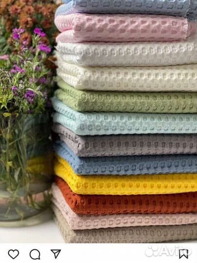Плед покрывало 100 хлопок