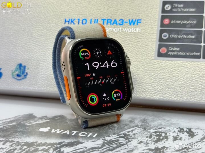 SMART Watch HK10 Ultra 3 Titanium Case