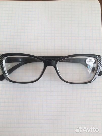 Очки -4 диоптрий