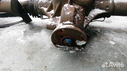 Мост задний ford transit 7 (KML19L801)