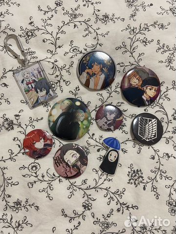 Значки с аниме