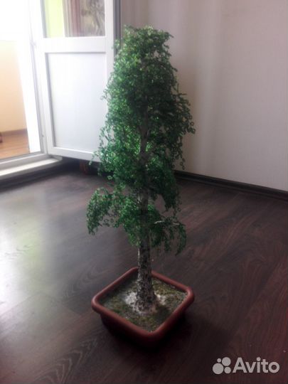 Бонсай Берёзка ручной работы