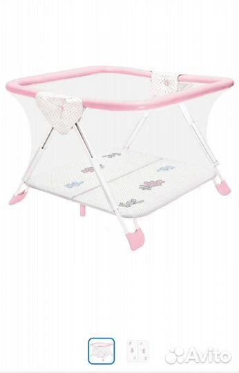 Манеж книжка квадратный Ceba baby Bartolomeo