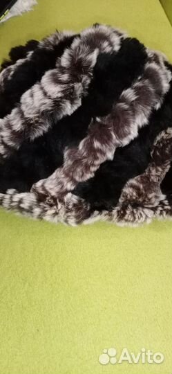 Шапка натуральный мех женская