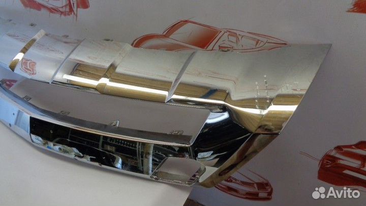 Спойлер бампера переднего Mercedes ML с 2011-2015
