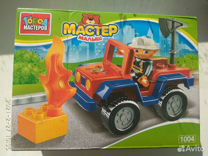 Конструктор пожарная машина