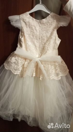 Нарядное платье для девочки 134