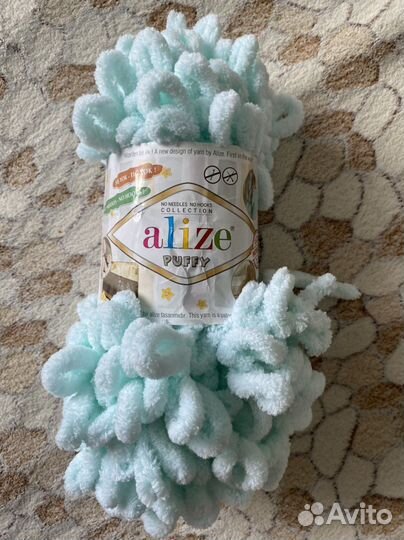 Пряжа alize puffy